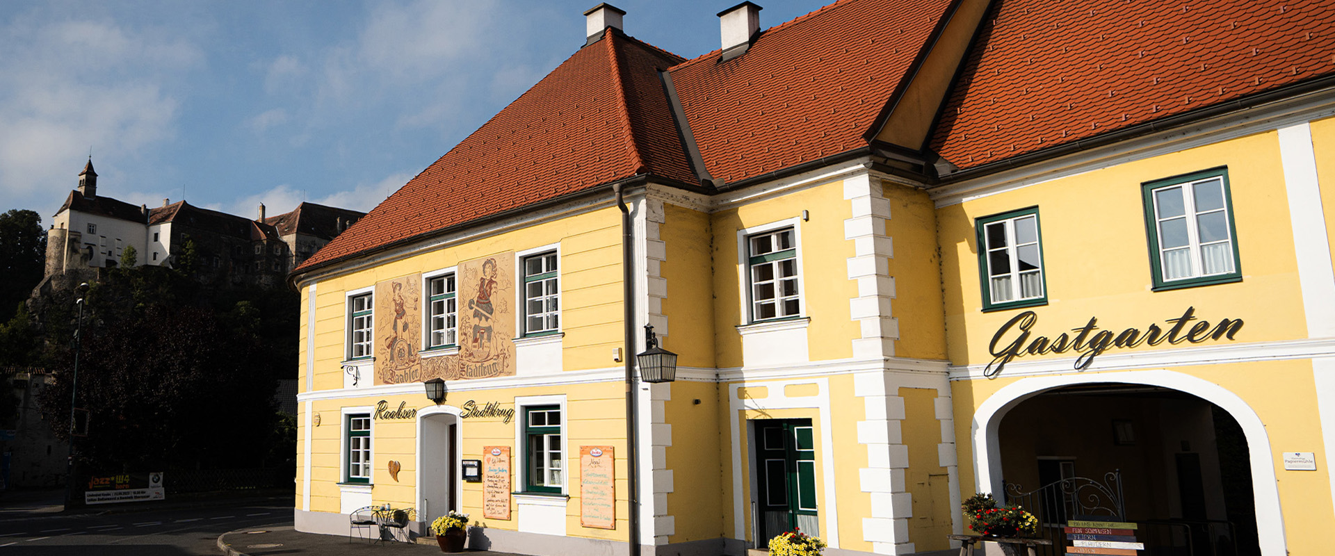 Restaurant Raabser Stadtkrug Außenaufnahme